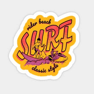 Surf Classic Style || "Front" Sticker